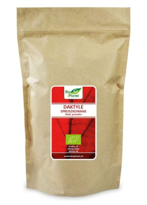 Daktyle Sproszkowane Bio 800 G - Bio Planet