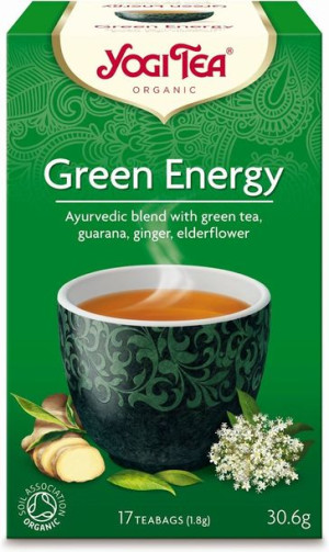Herbata Zielona Energia Bio (17 X 1,8 G) 30,6 G - Yogi Tea