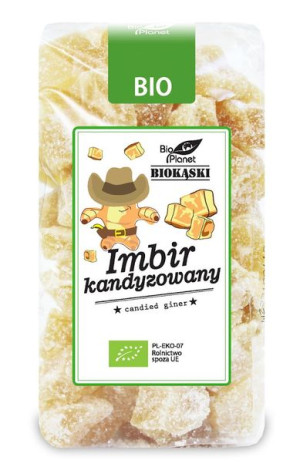 Imbir Kandyzowany Bio 400 G - Bio Planet