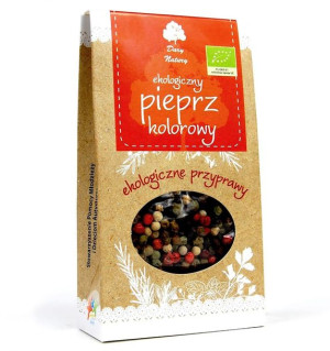 Pieprz Kolorowy Ziarno Bio 30 G - Dary Natury