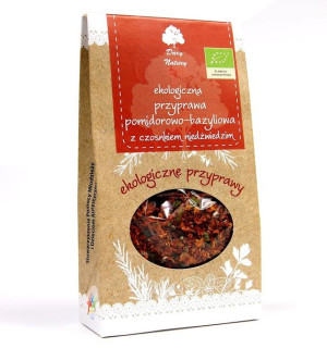 Przyprawa Pomidorowo - Bazyliowa Z Czosnkiem Niedźwiedzim Bio 40 G - Dary N