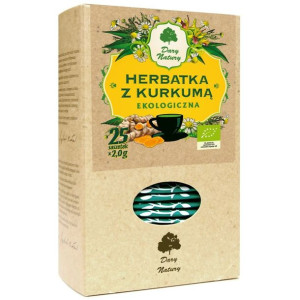 Herbatka Z Kurkumą Bio (25 X 2 G) - Dary Natury
