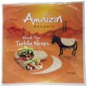 Tortilla Wraps Bio 240 G - Amaizin