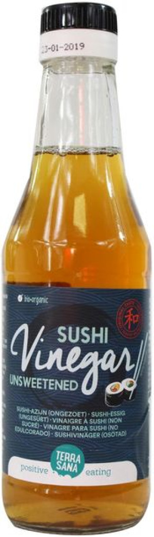 Ocet Ryżowy Do Sushi Niesłodzony Bio 250 Ml - Terrasana