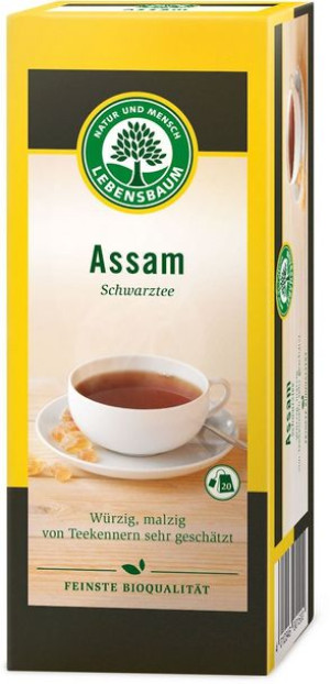 Herbata Czarna Assam Ekspresowa Bio (20 X 2 G) - Lebensbaum