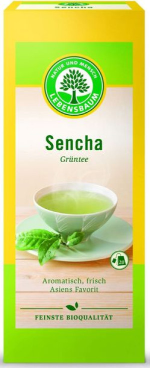Herbata Zielona Sencha Ekspresowa Bio (20 X 1,5 G) - Lebensbaum
