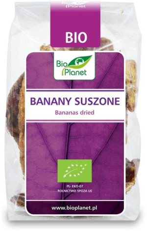 Banany Suszone Bio 150 G - Bio Planet
