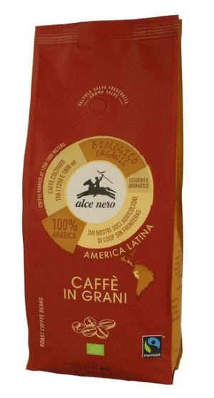 Kawa Ziarnista Arabica 100% Fair Trade Bio 500 G - Alce Nero