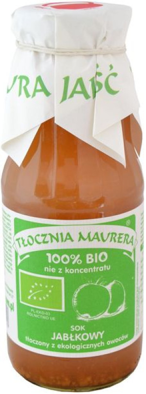 Sok Jabłkowy Bio 300 Ml - Tłocznia Maurera
