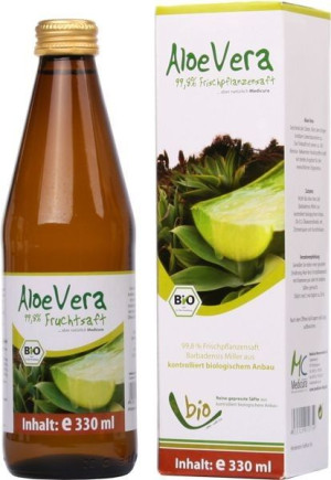 Sok Z Aloesu (aloe Vera) Bio 330 Ml - Medicura