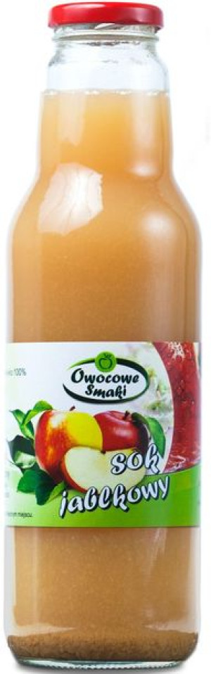Sok Jabłkowy Nfc Bio 750 Ml - Owocowe Smaki