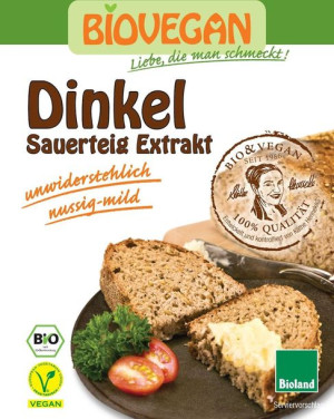 Zakwas Chlebowy Orkiszowy W Proszku Bio 30 G - Bio Vegan