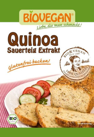 Zakwas Chlebowy Quinoa W Proszku Bezglutenowy Bio 20 G - Bio Vegan