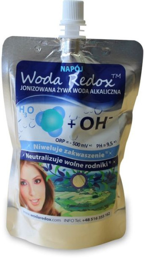 Napój Jonizowana Woda Alkaliczna Redox Ph 9,5 240 Ml - Woda Redox