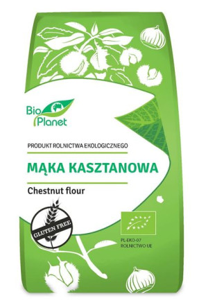 Mąka Kasztanowa Bezglutenowa Bio 250 G - Bio Planet