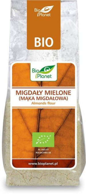 Migdały Mielone (mąka Migdałowa) Bio 100 G - Bio Planet