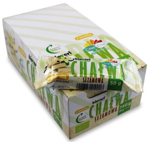 Chałwa Sezamowa Z Wanilią Bio 50 G - Croc-crac (bioveri)