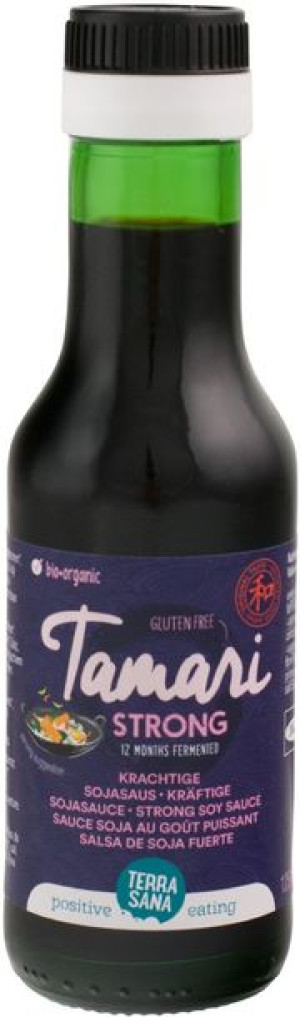 Sos Sojowy Mocny Tamari Bezglutenowy Bio 125 Ml - Terrasana