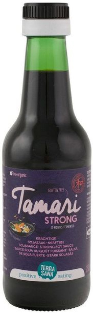 Sos Sojowy Mocny Tamari Bezglutenowy Bio 250 Ml - Terrasana