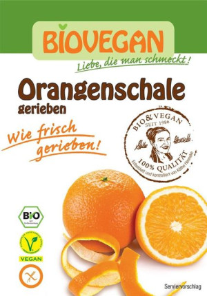 Skórka Pomarańczy Suszona Sproszkowana Bezglutenowa Bio 9 G - Bio Vegan