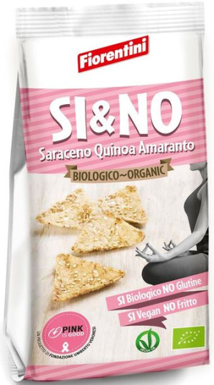Chrupki Gryczane Z Quinoa I Amarantusem Bezglutenowe Bio 80 G - Fiorentini