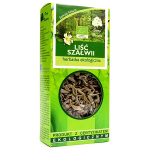 Herbatka Liść Szałwii Bio 25 G - Dary Natury