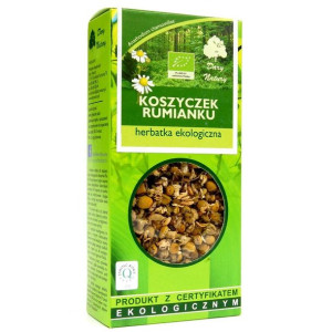 Herbatka Z Koszyczków Rumianku Bio 25 G - Dary Natury