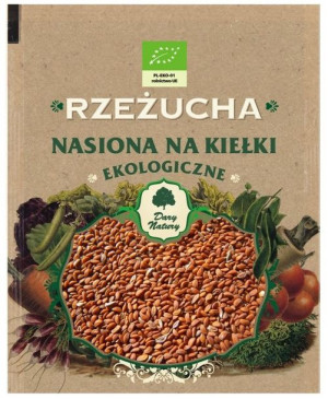 Nasiona Rzeżuchy Bio Na Kiełki 30 G - Dary Natury