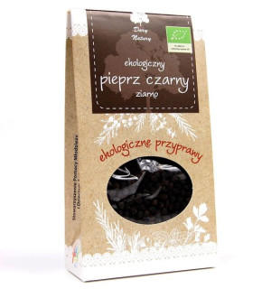 Pieprz Czarny Ziarno Bio 50 G - Dary Natury
