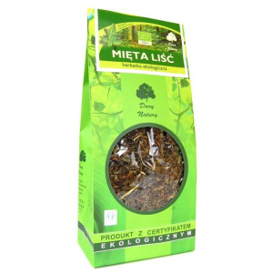 Herbatka Liść Mięty Bio 100 G - Dary Natury