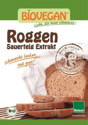 Zakwas Chlebowy Żytni W Proszku Bio 30 G - Bio Vegan