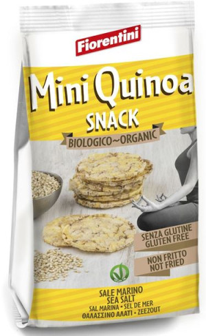 Krążki Kukurydziane Z Quinoa Bezglutenowe Bio 50 G - Fiorentini