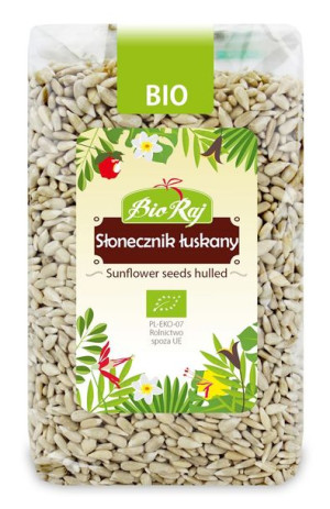 Słonecznik Łuskany Bio 400 G - Bio Raj