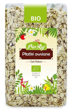 Płatki Owsiane Bio 350 G - Bio Raj