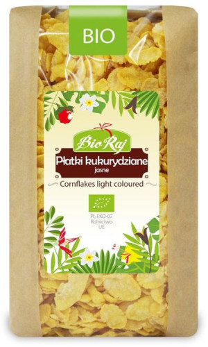 Płatki Kukurydziane Jasne Bio 200 G - Bio Raj