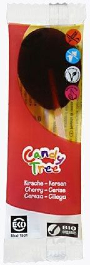 Lizaki O Smaku Wiśniowym Bezglutenowe Bio 13 G - Candy Tree