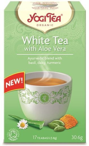 Herbata Biała Z Aloesem Bio (17 X 1,8 G) 30,6 G - Yogi Tea