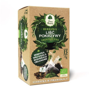 Herbatka Liść Pokrzywy Piramidki Bio (15 X 1 G) - Dary Natury