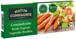 Bulion - Kostki Warzywne Bio 126 G - Natur Compagnie