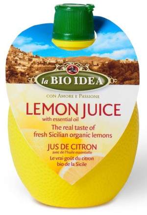 Sok Z Cytryny Z Olejkiem Cytrynowym Bio 200 Ml - La Bio Idea