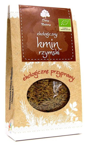 Kmin Rzymski Całe Nasiona Bio 30 G - Dary Natury