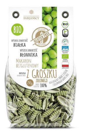 Makaron (z Groszku Zielonego) Muszla Gnocchi Sardi Bezglutenowy Bio 250 G -