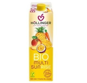 Sok Wieloowocowy Z Sokiem Z Marchwi Sunrise Bio 1 L - Hollinger