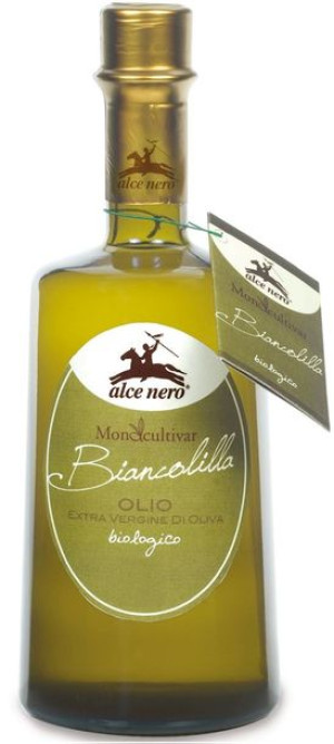 Oliwa Z Oliwek Extra Virgin Biancolilla Bio 500 Ml - Alce Nero