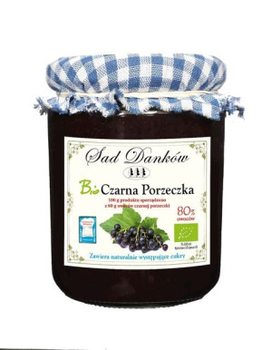 Czarna Porzeczka 80% Bio 260 G - Sad Danków