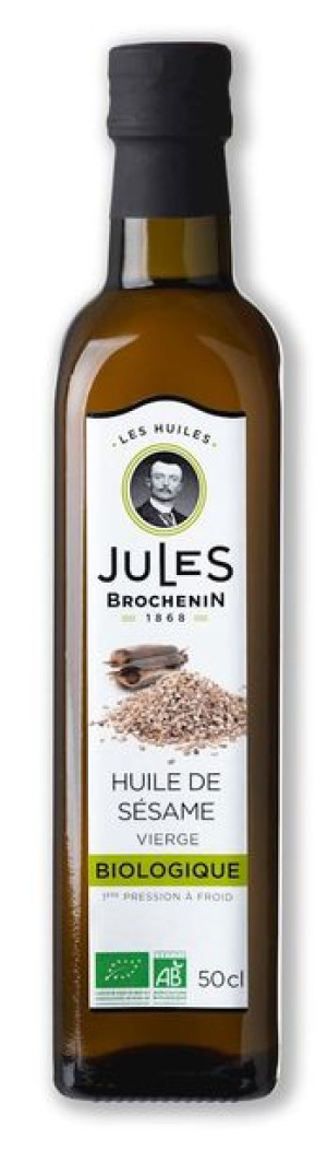 Olej Sezamowy Virgin Bio 500 Ml - Jules Brochenin