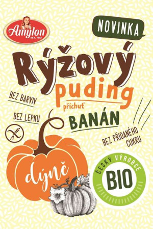 Budyń Ryżowy O Smaku Bananowym Z Dynią (bezglutenowy) Bio 40 G - Amylon