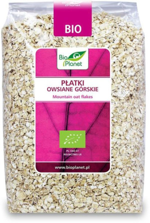 Płatki Owsiane Górskie Bio 600 G - Bio Planet