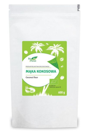 Mąka Kokosowa Bio 600 G - Bio Planet