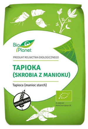 Tapioka (skrobia Z Manioku) Bezglutenowa Bio 800 G - Bio Planet
